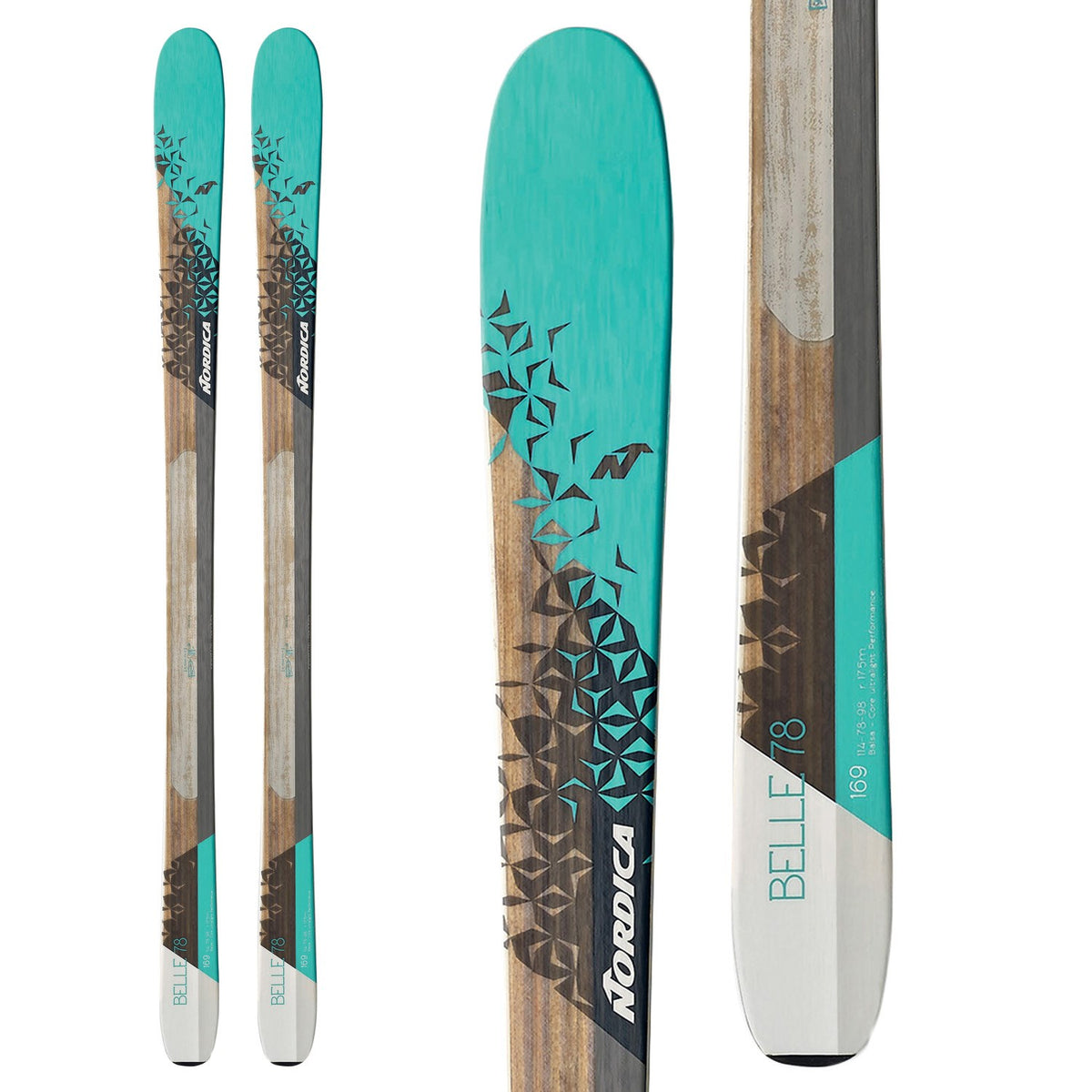 k2 beluved 78 ti skis with bindings women's 2017 2018 2017 NORDICA BELLE 78 WOMENS SKI – Ski Pro Shop